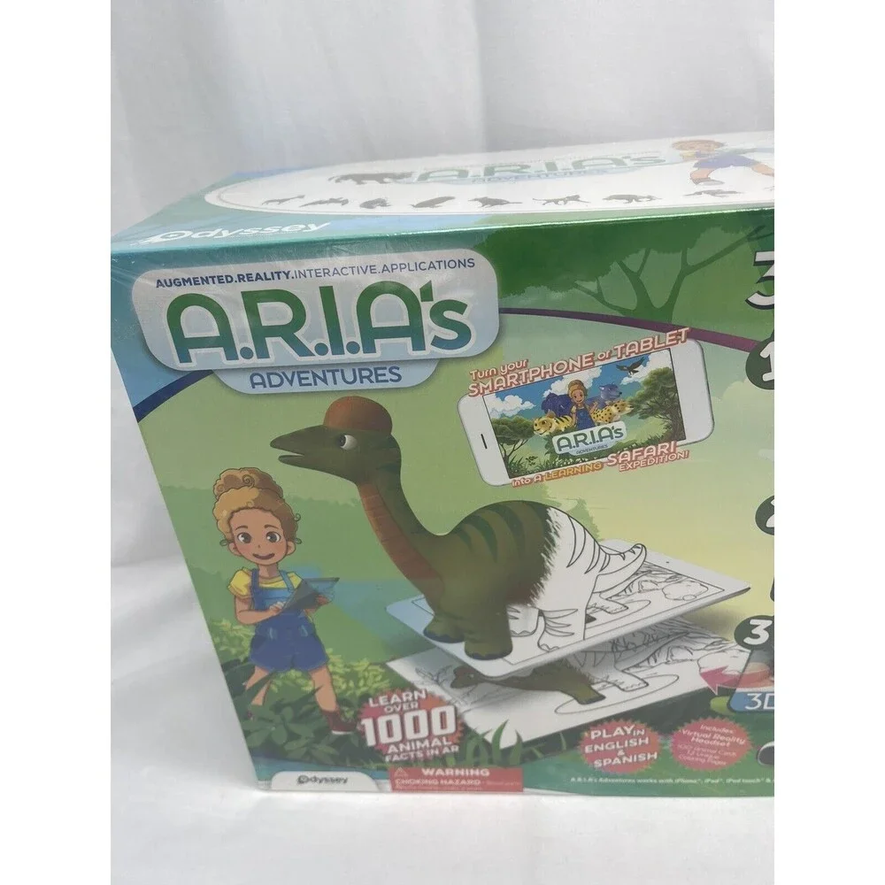 Odyssey ARIA's Adventures Educational Gaming System Virtual Reality Headset